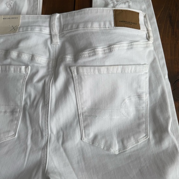 NWT American Eagle Outfitters Next Level Stretch High Rise White Leggings - Picture 6 of 10